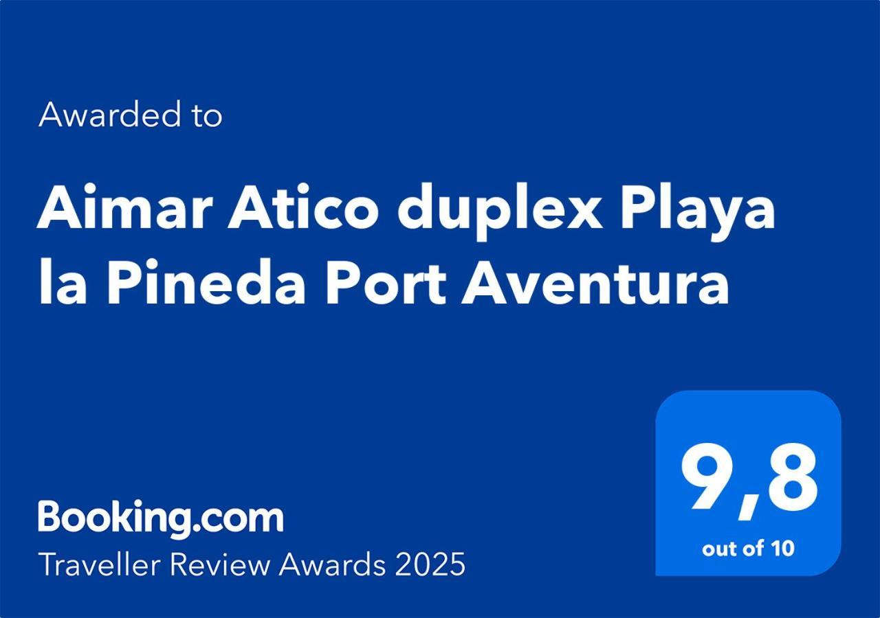 Апартаменты Aimar Atico Duplex Playa La Pineda Port Aventura Экстерьер фото